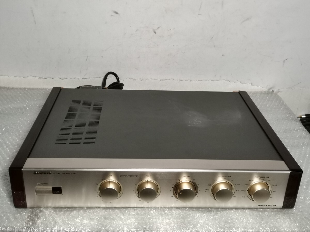 [中古 プリアンプ 綺麗]ONKYO Integra P-388_画像1