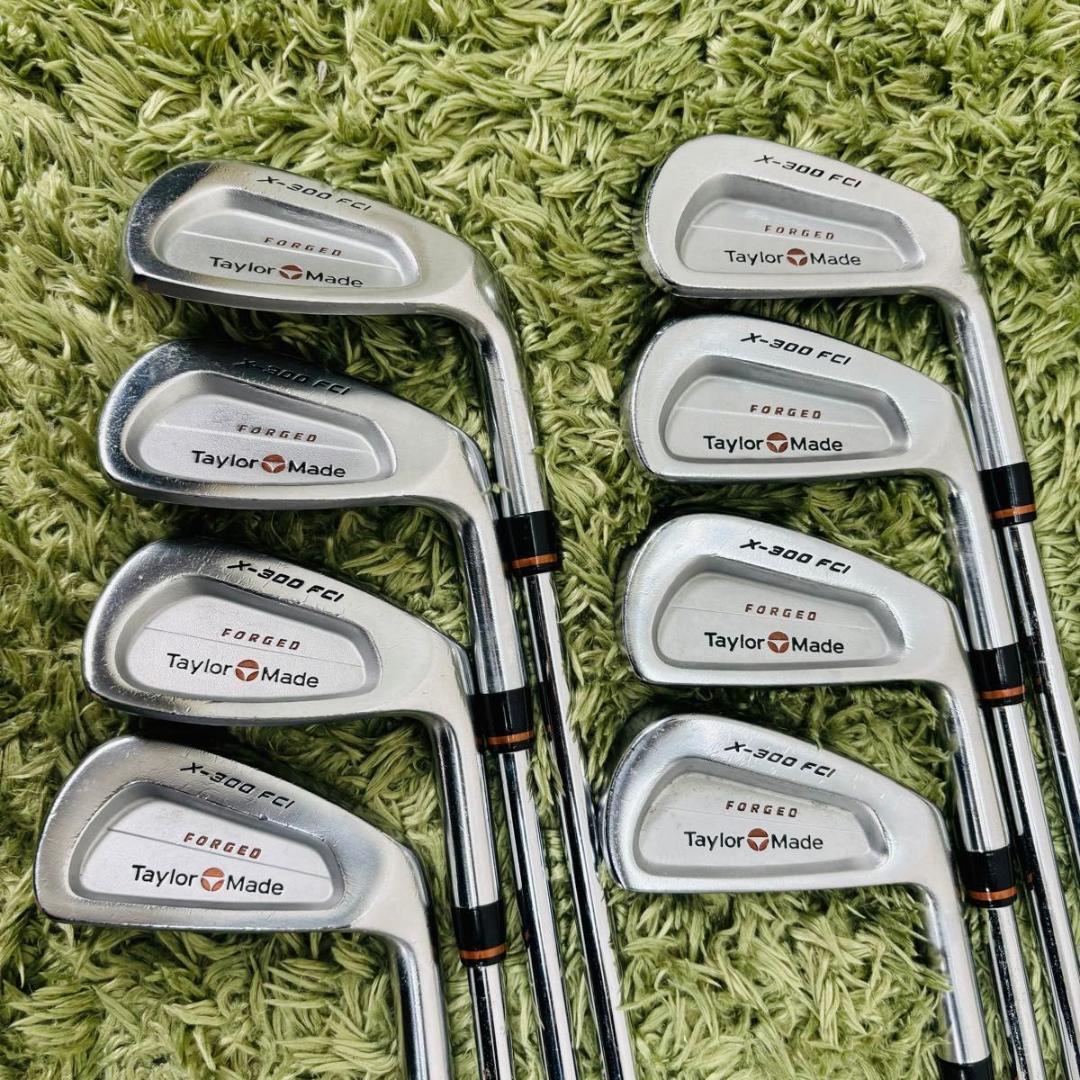 幻の名器 テーラーメイド X-300 FCI FORGED メンズゴルフアイアン TaylorMade マスターズ アーニー エルス_画像2