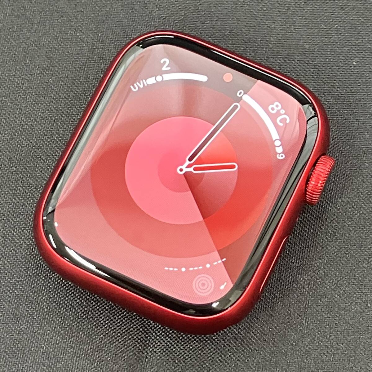 【中古 超美品】Apple Watch Series9 41mm GPSモデル レッドアルミニウムケース/レッドスポーツバンド M/L MRXH3J/A バッテリー容量100%の画像2