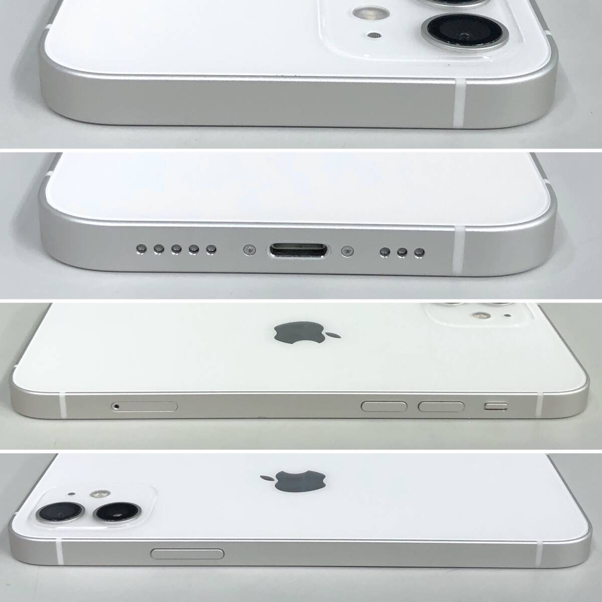 【中古/訳あり品】国内版SIMフリー iPhone 12 64GB ホワイト MGHP3J/A _画像4