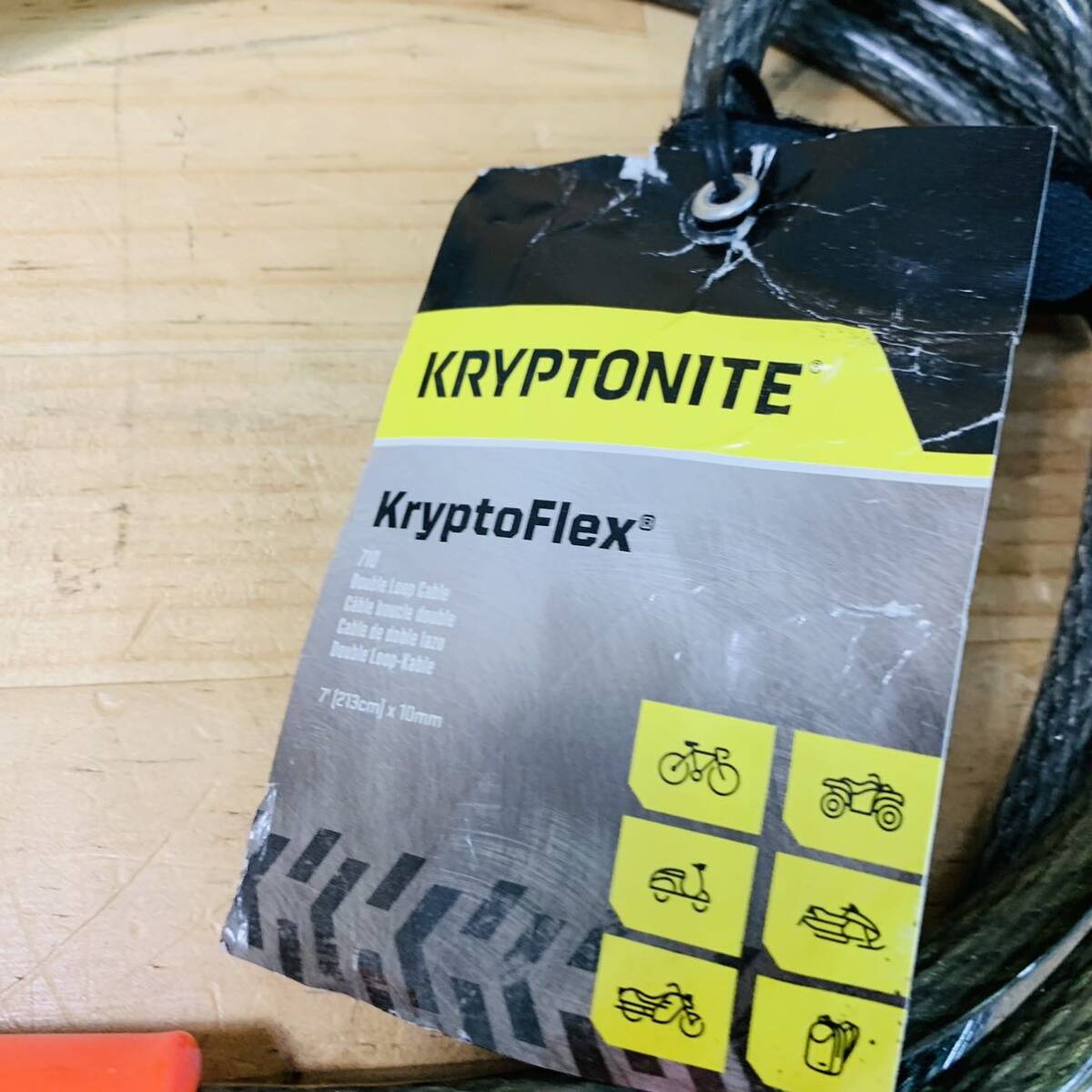 1X37395 KRYPTONITE クリプトナイト KRYPTO FLEX ワイヤー_画像4