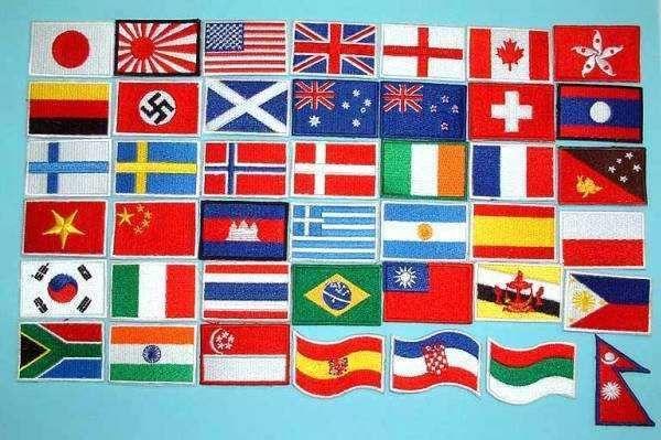 ■ イギリス 国旗 ワッペン イングランド 小型 England ■ アイロン接着OK_画像2
