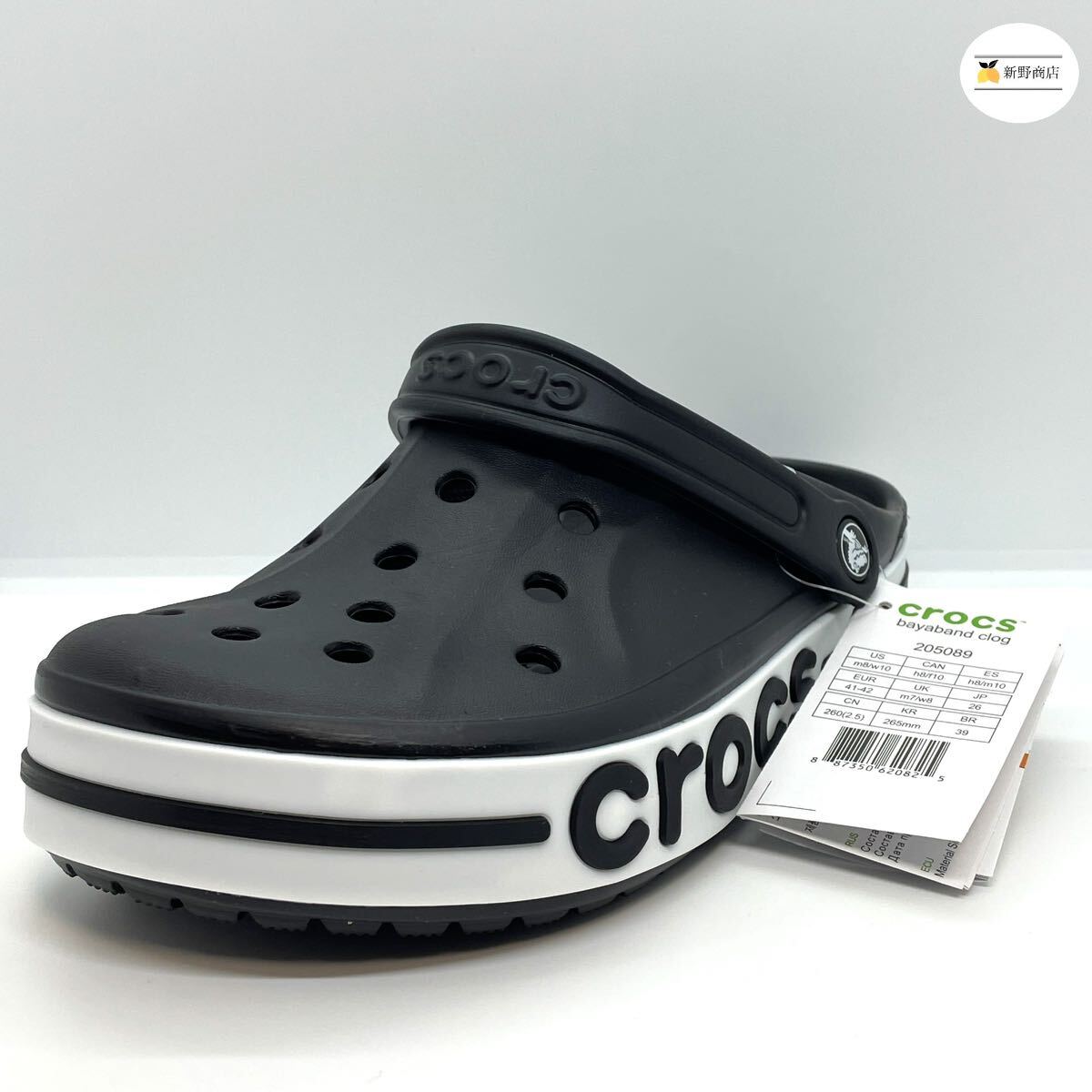 【新品未使用】クロックス BAYABAND CLOG バヤバンド クロッグ ブラックM11 29cm_画像4