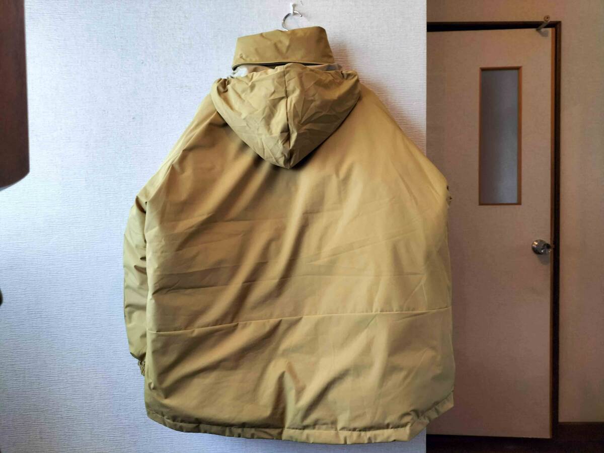 U.S.ARMY ECWCS GenⅡ MONSTER PARKA レプリカ コヨーテ ビッグシルエット 2WAY 試着のみ 新品の画像4