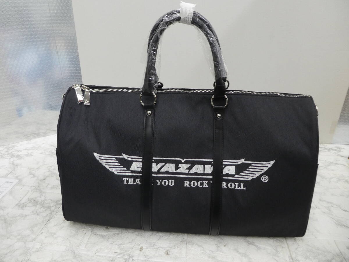 Yahoo!オークション - E.YAZAWA 矢沢永吉 ボストンバッグ 黒 未 Yahoo!オークション - E.YAZAWA 矢沢永吉 ボストンバッグ 黒 未
