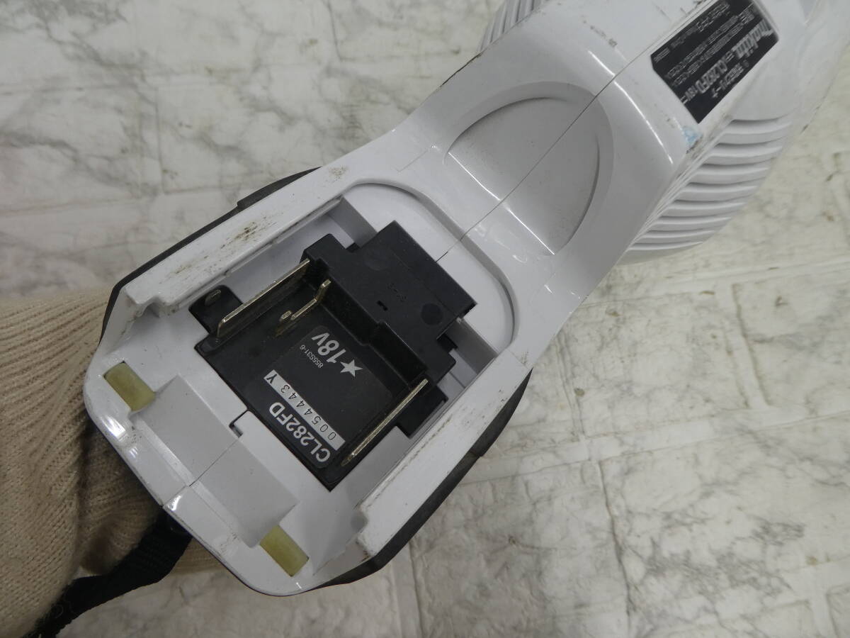 * makita Makita CL282FD rechargeable cleaner 18V operation goods secondhand goods 1 jpy start *