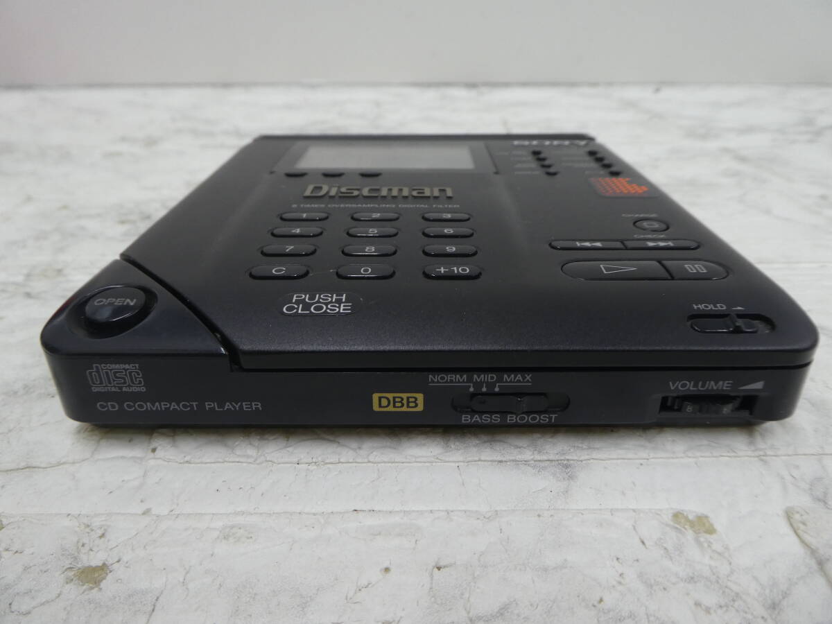 * SONY Sony Discman disk man D-350 present condition goods black 1 jpy start *