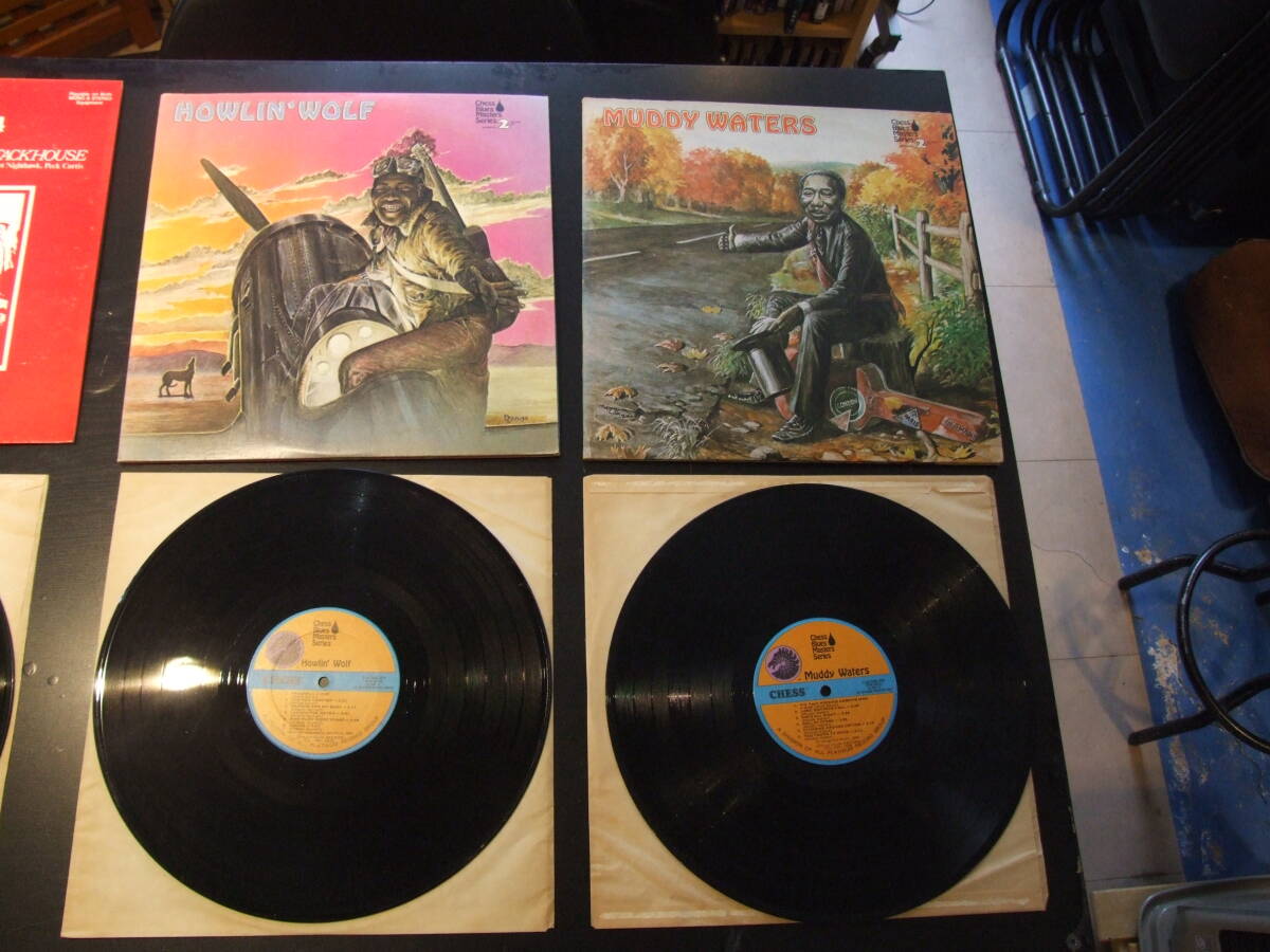 海外盤 ブルース LP レコード まとめて7枚セット B.B.king Little Walter Robert NightHawk Muddy Waters Howlin' Wolf etc.の画像2