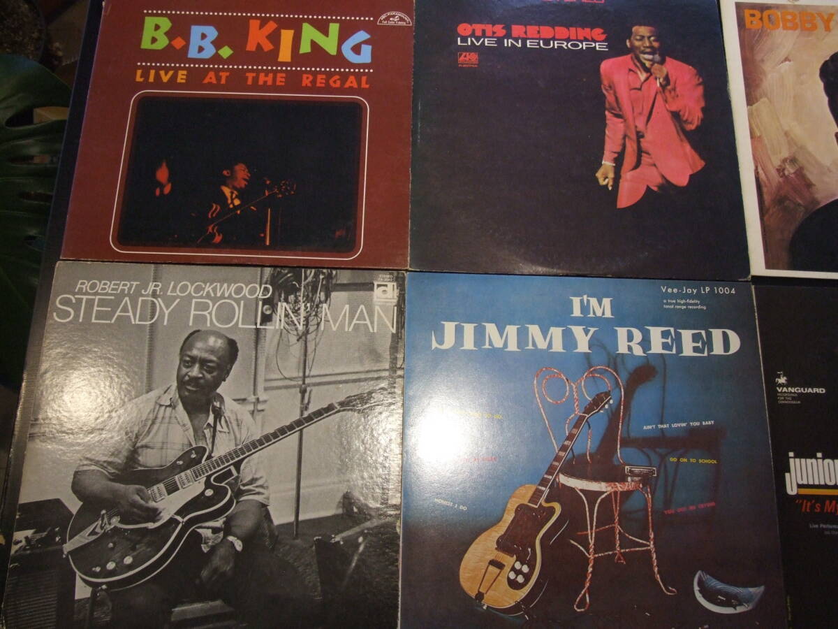 ブルース LP レコード まとめて10枚セット　B.B.king Robert jr Rockwood　Otis Redding JIMMY REED BOBBY BLAND JUNIOR WELLS etc. _画像1