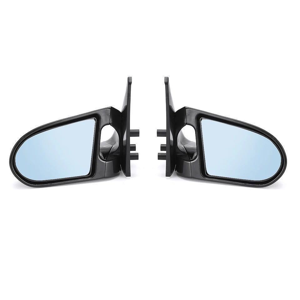 [ including carriage ] domestic stock have all-purpose goods black black racing mirror light weight blue lens GT aero rearview mirror search word :180SXS13S14S15R32 Silvia 
