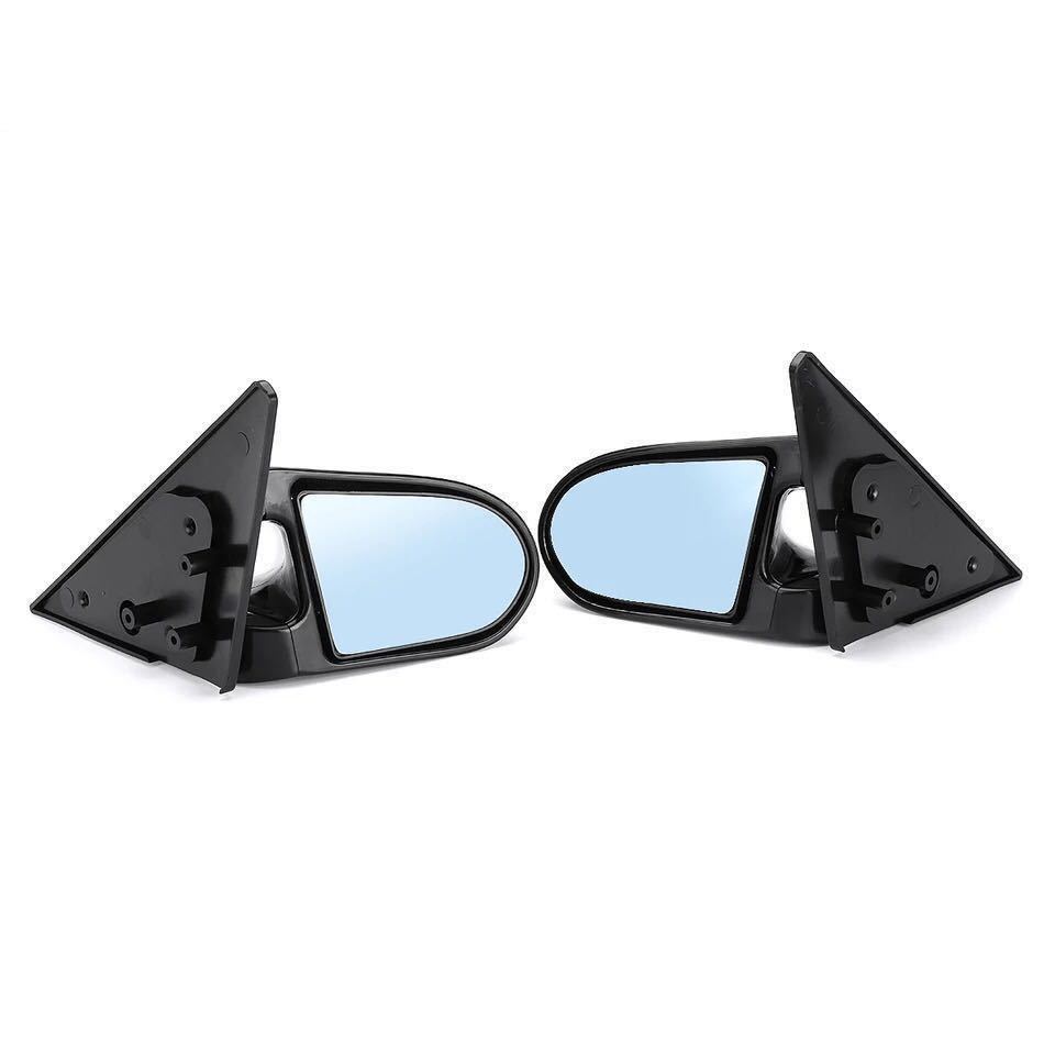 [ including carriage ] domestic stock have all-purpose goods black black racing mirror light weight blue lens GT aero rearview mirror search word :180SXS13S14S15R32 Silvia 