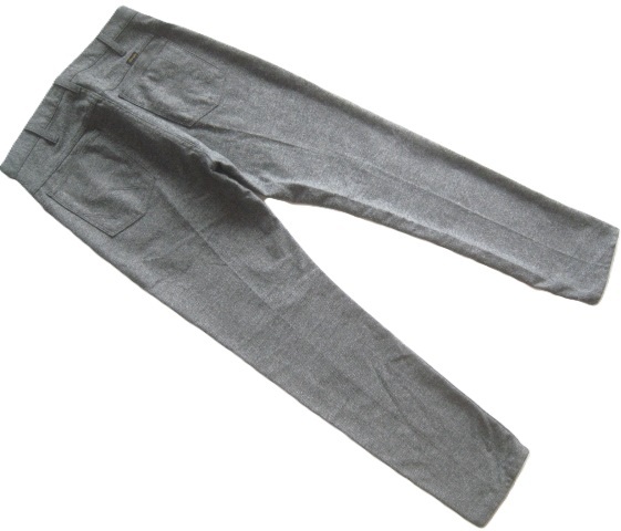 美品日本製!!モンキータイム Monkey Time*Wrangler別注 5ポケットカラーデニムジーンズ M グレー ラングラー UNITED ARROWS ユナイテッド_画像6