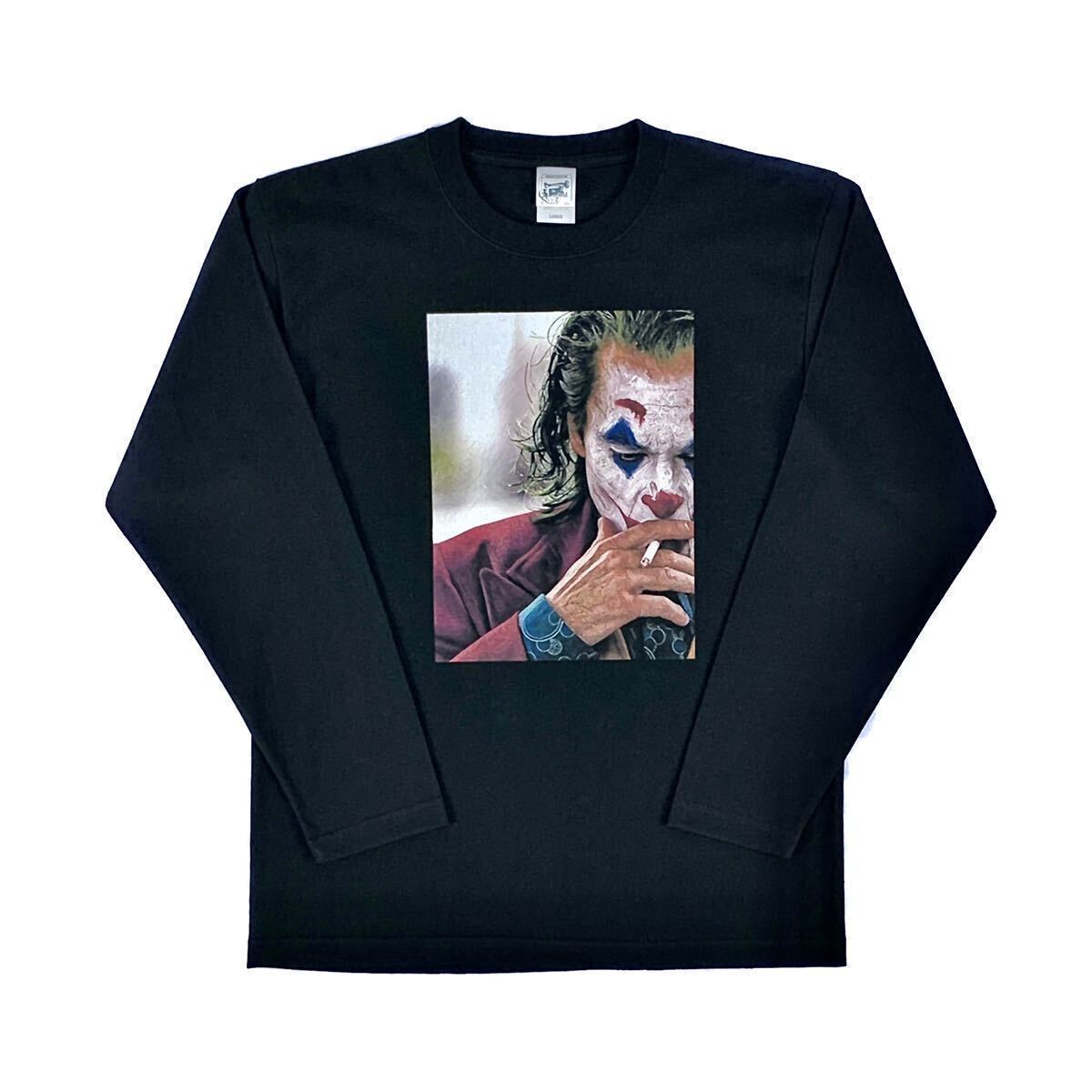 新品 JOKER ジョーカー ホアキンフェニックス DCコミックス バットマン ヴィラン 誕生秘話 映画 ロンT 長袖 Tシャツ ユニセックス Mサイズ_画像6