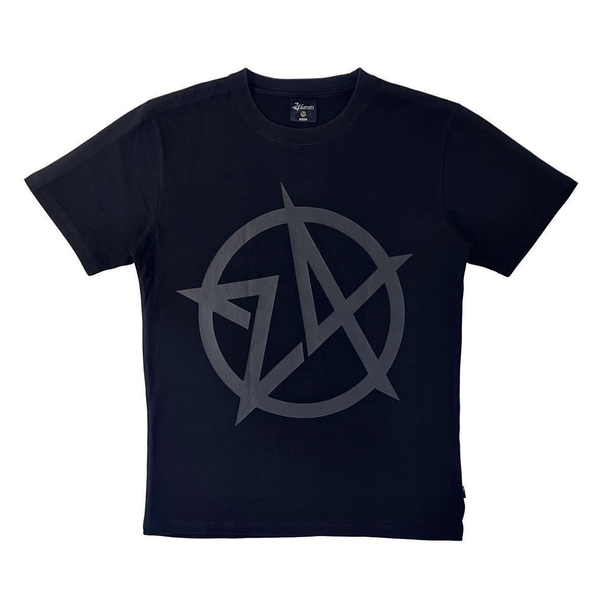 中古 24KARATS 24カラッツ 星 スター ロゴ Tシャツ EXILE 中古 24KARATS 24カラッツ 星 スター ロゴ Tシャツ EXILE