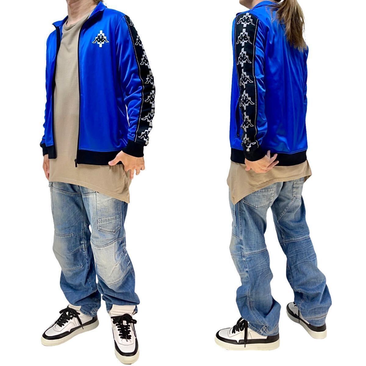 中古 カッパ Kappa Marcelo Burlon マルセロバーロン コラボ 中古 カッパ Kappa Marcelo Burlon マルセロバーロン コラボ