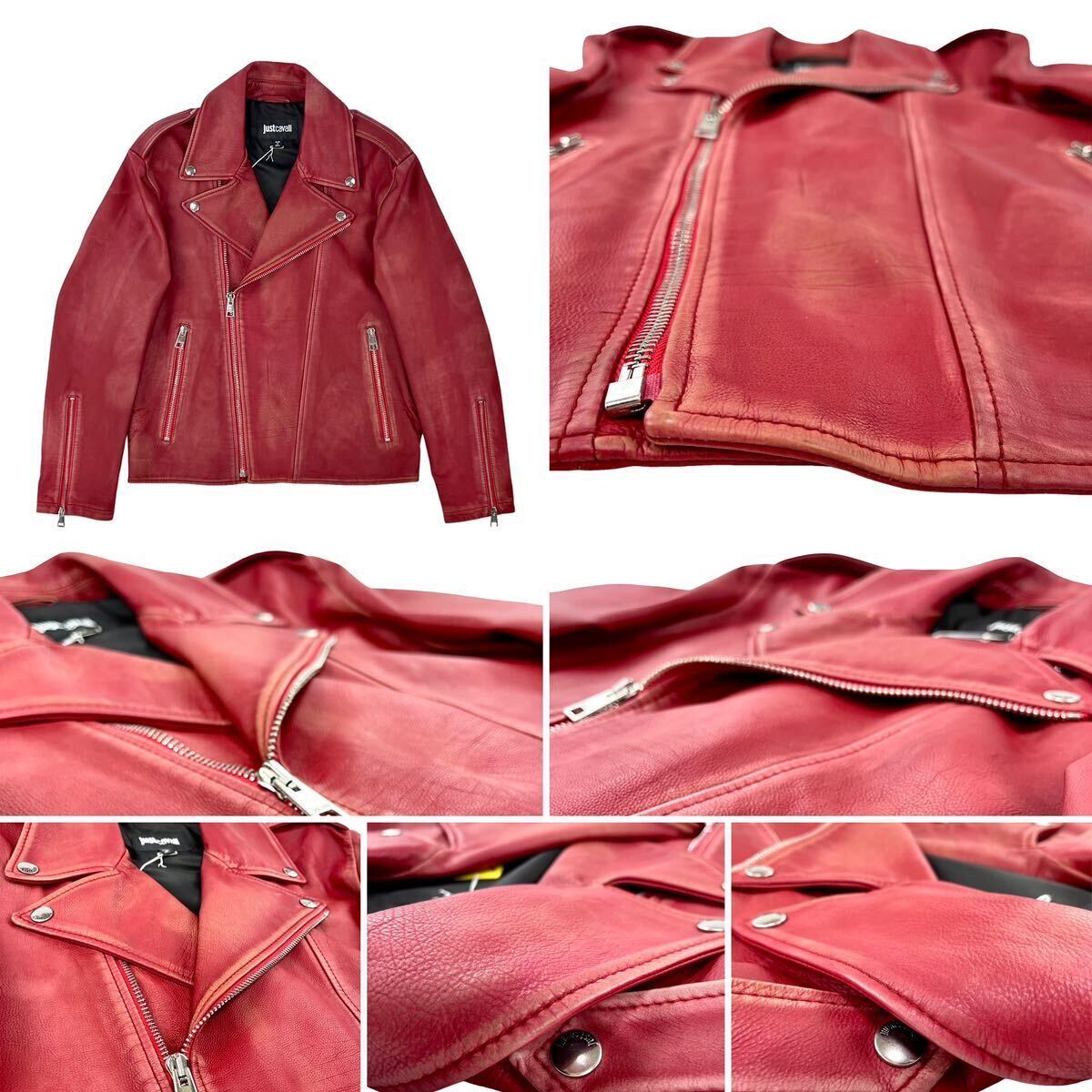 新品 Just Cavalli ジャストカヴァリ ユーズド ウォッシュ 加工 新品 Just Cavalli ジャストカヴァリ ユーズド ウォッシュ 加工