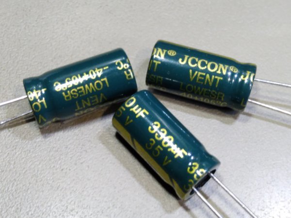 330uf 330μF 35V 105*C 8×11 electrolytic capacitor 3 piece collection 1 set 