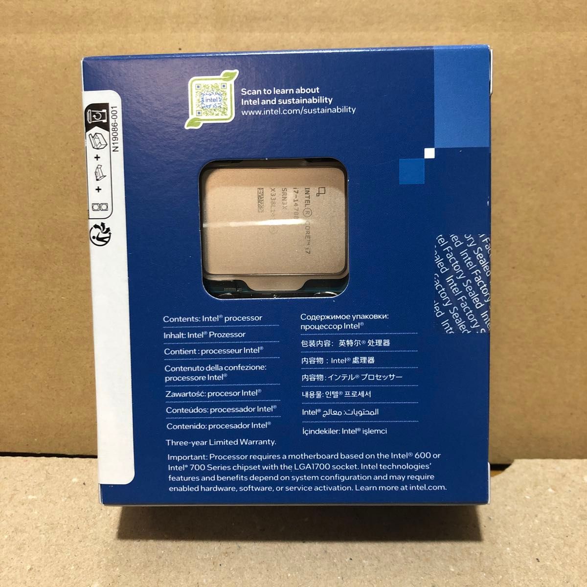 新品未開封 intel core i7 14700K BOX|Yahoo!フリマ(旧PayPay 新品未開封 intel core i7 14700K BOX|Yahoo!フリマ(旧PayPay