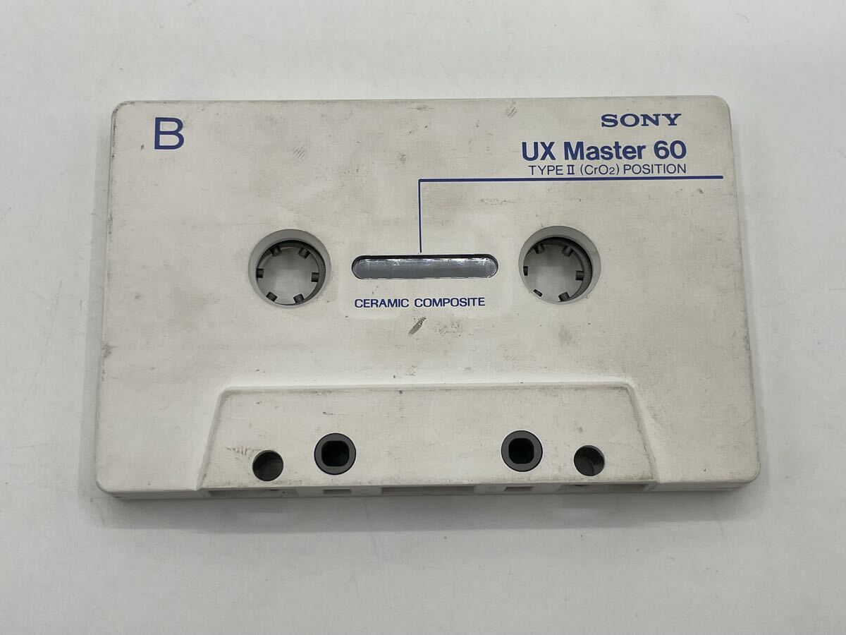 SONY METAL UX master 60 マスター カセットテープ Type ii Position セラミック 動作未確認の画像2