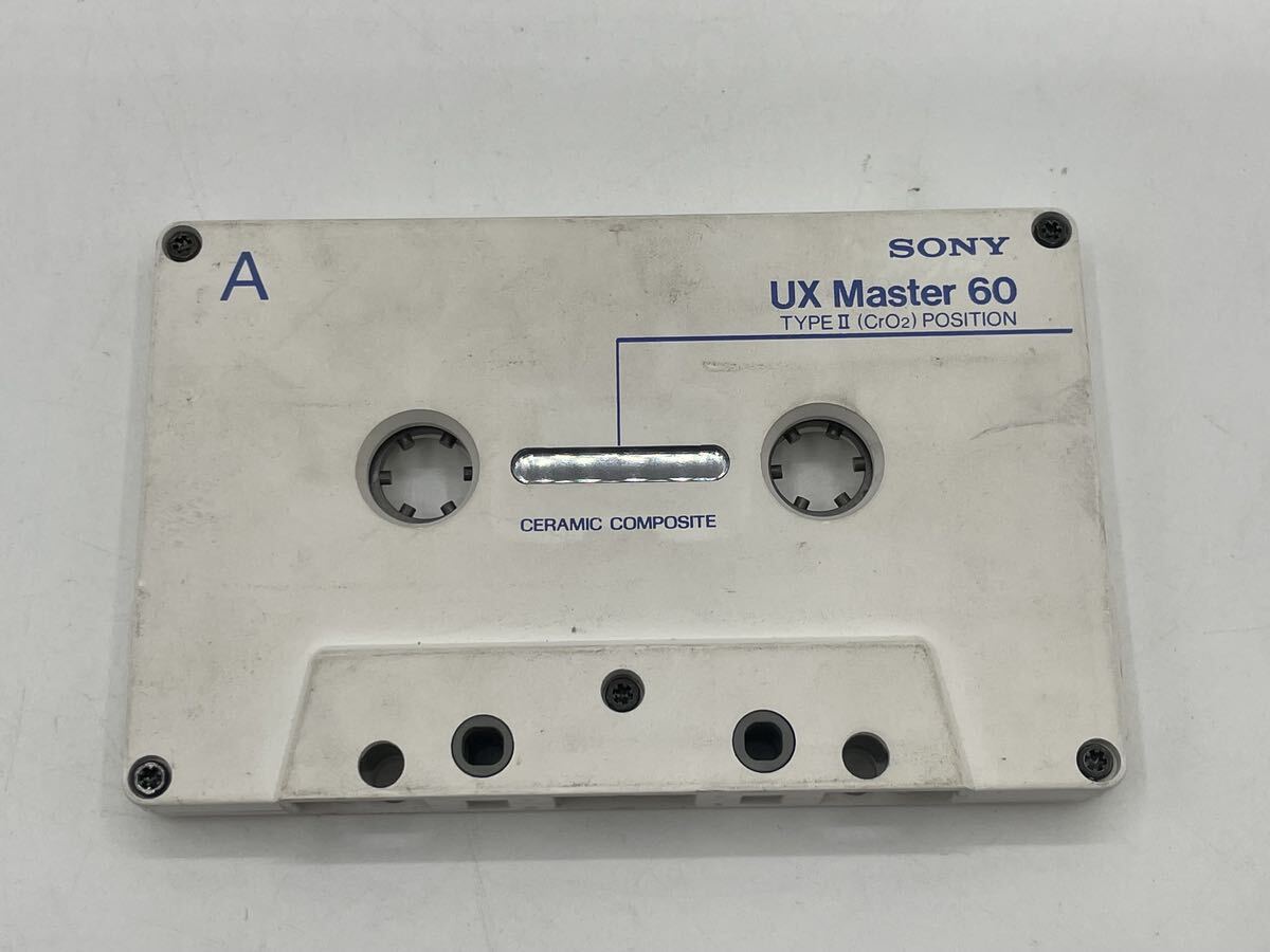 SONY METAL UX master 60 マスター カセットテープ Type ii Position セラミック 動作未確認の画像3