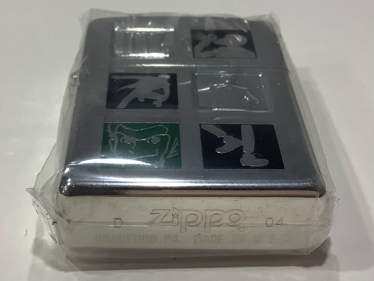 6.1 1円〜 未使用保管品 ルパン3世 ジッポ Zippo シルエット アイコンモチーフ_画像2