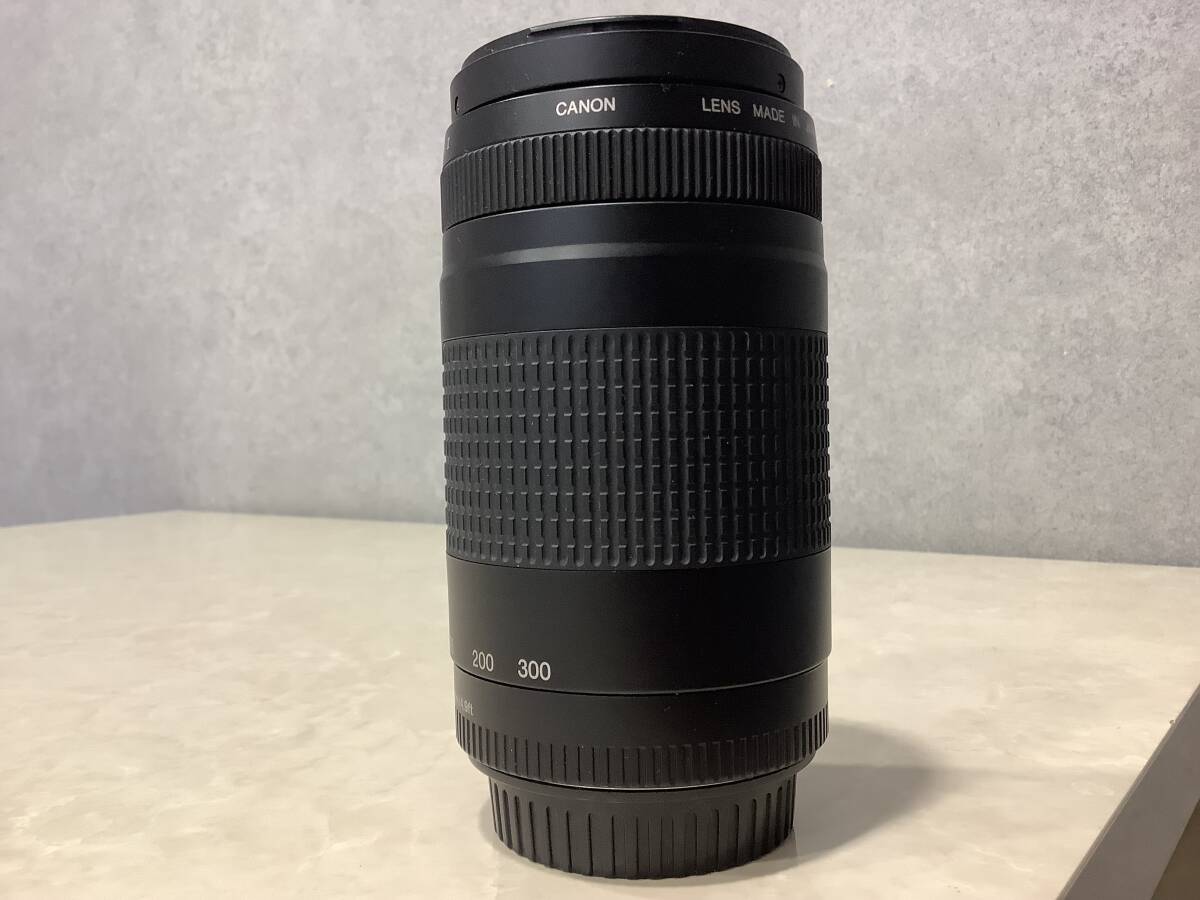 1円〜 外観美品 CANON キャノン ZOOM LENS EF 75-300mm 1:4-5.6 II 動作未確認 ジャンク品扱_画像5