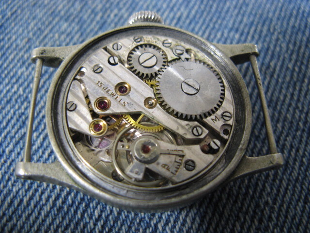 1940年代 RALCO/by Movado watch. FBケース ミリタリーアンティーク手巻腕時計 稼働品 注油済み _画像6