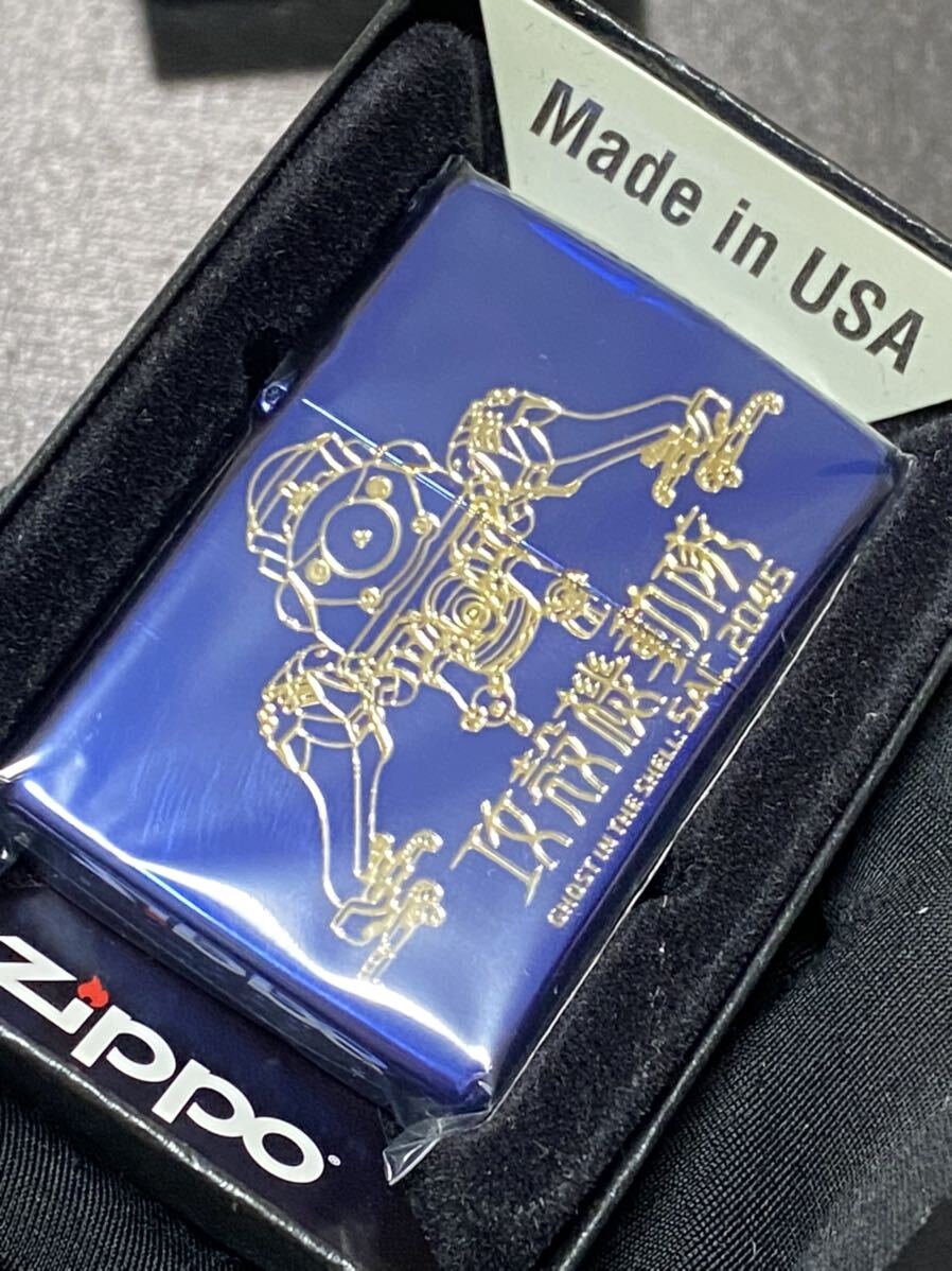 zippo 攻殻機動隊 タチコマ 両面加工 希少モデル 2020年製 ケース 保証書付き_画像1