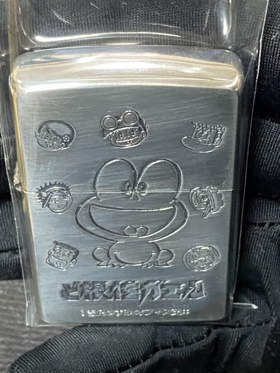 zippo ど根性ガエル ヴィンテージ 前面刻印 希少モデル 1997年製 シルバーインナー 1997年製 ケース 保証書付き 