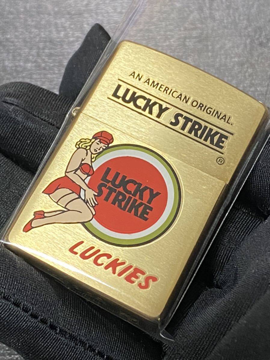 zippo ラッキーストライク ゴールド 限定品 希少モデル zippo ラッキーストライク ゴールド 限定品 希少モデル