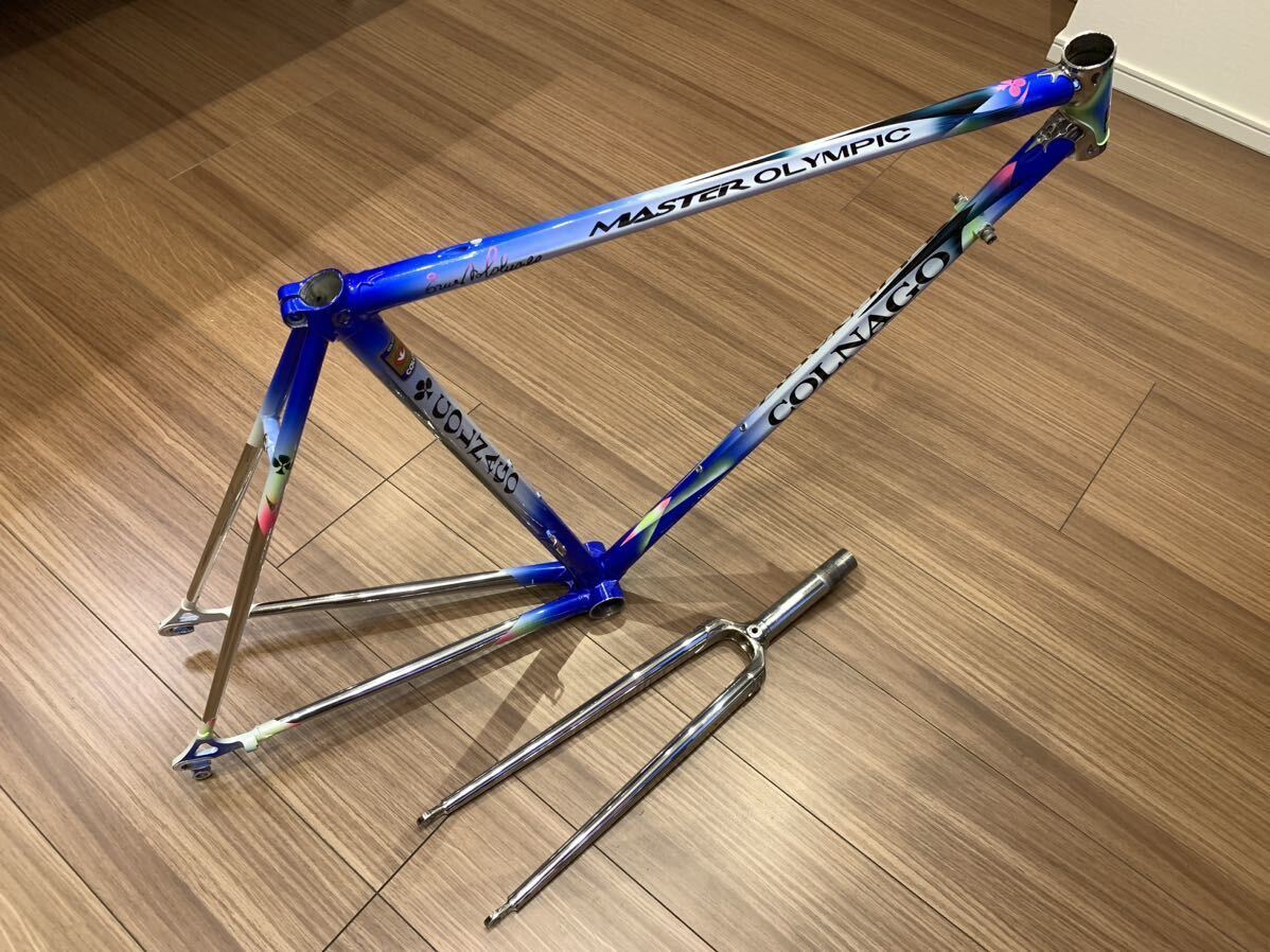 lampre ランプレ チーム colnago コルナゴ master olympic マスター オリンピックcolumbus コロンバス 51 サイズ オリジナル カラーの画像4