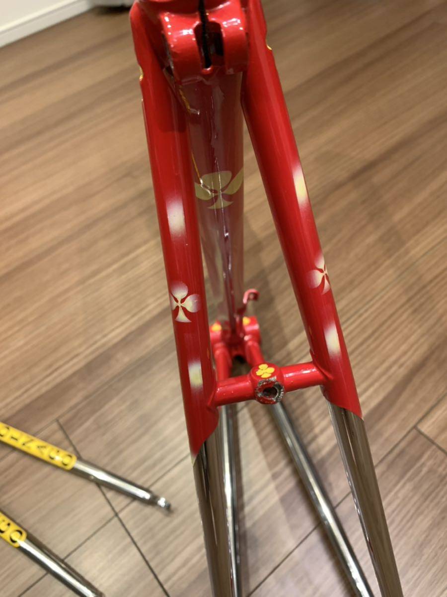 ARIOSTEA アリオステア チーム colnago コルナゴ master piu マスター ピユ columbus コロンバス チューブ 52 サイズ オリジナル カラーの画像5