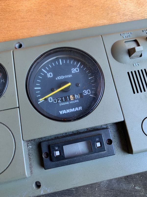 『1年保証』 048【現状品】YANMAR ヤンマーメーターパネル 中古品【動作 電装品