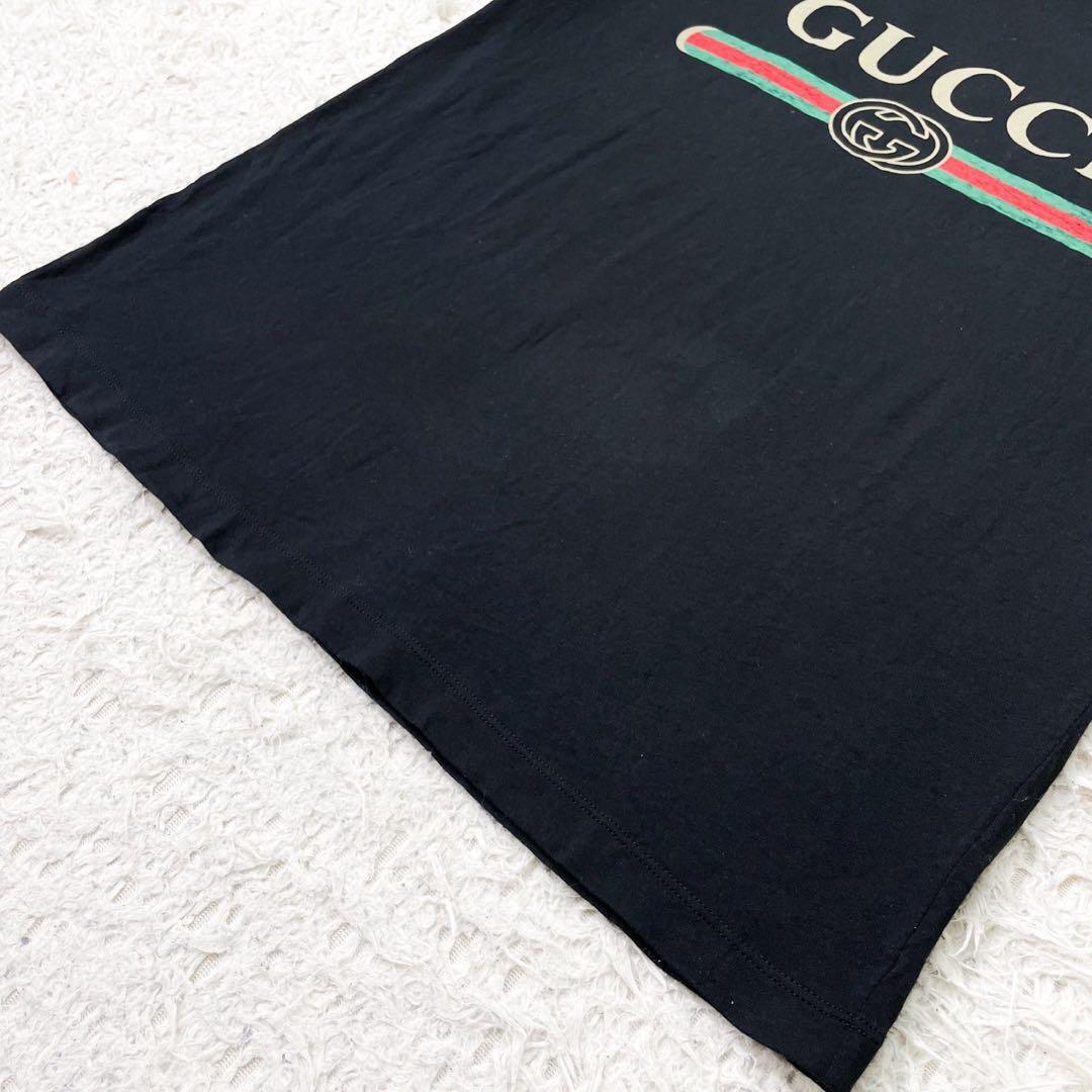 美品 オフィディア シェリーライン L ● GUCCI グッチ ● Tシャツ カットソー メンズ 黒 ブラック 芸能人 セレブ_画像3