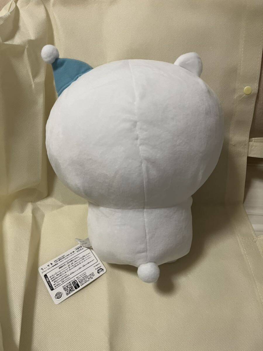 ★ 即決5000★ ちいかわ こわい夢BIGぬいぐるみ　ちいかわ　プライズ★希少タグ付き約30cm◆_画像2