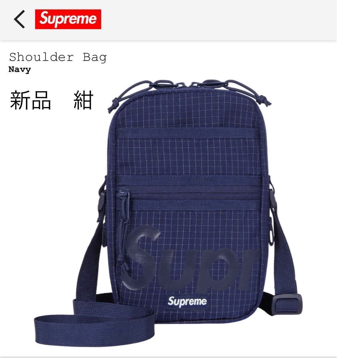 ☆新品　Supreme 24SS Shoulder Bag ネイビー☆ショルダーバッグ