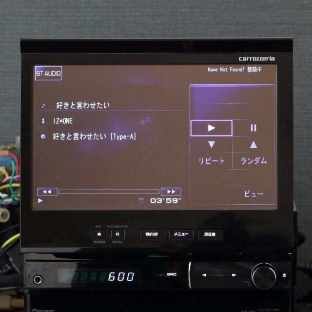 生産終了 希少品 カロッツェリア bluetoothユニット ND-BT10 通信/音楽再生/ハンズフリー AVIC-VH9990