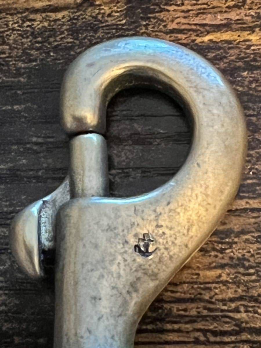  brass key holder SEVENTY FOUR tag 