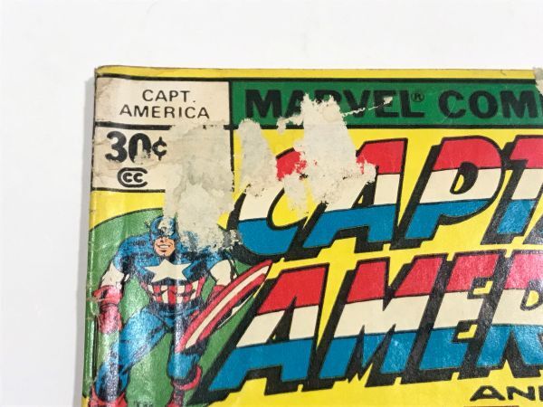 * очень редкий Captain America #213 1977 год 9 месяц подлинная вещь MARVEL Captain America ma- bell American Comics Vintage комикс английская версия иностранная книга *