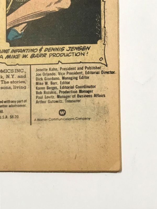 ★激レア The Flash #308 1982年4月 当時物 DC Comics フラッシュ アメコミ ヴィンテージ コミック 英語版 洋書★の画像7