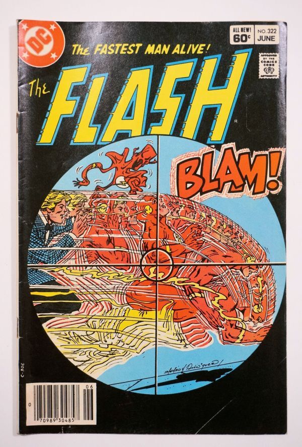 ★激レア The Flash #322 1983年6月 当時物 DC Comics フラッシュ アメコミ ヴィンテージ コミック 英語版 洋書★の画像1