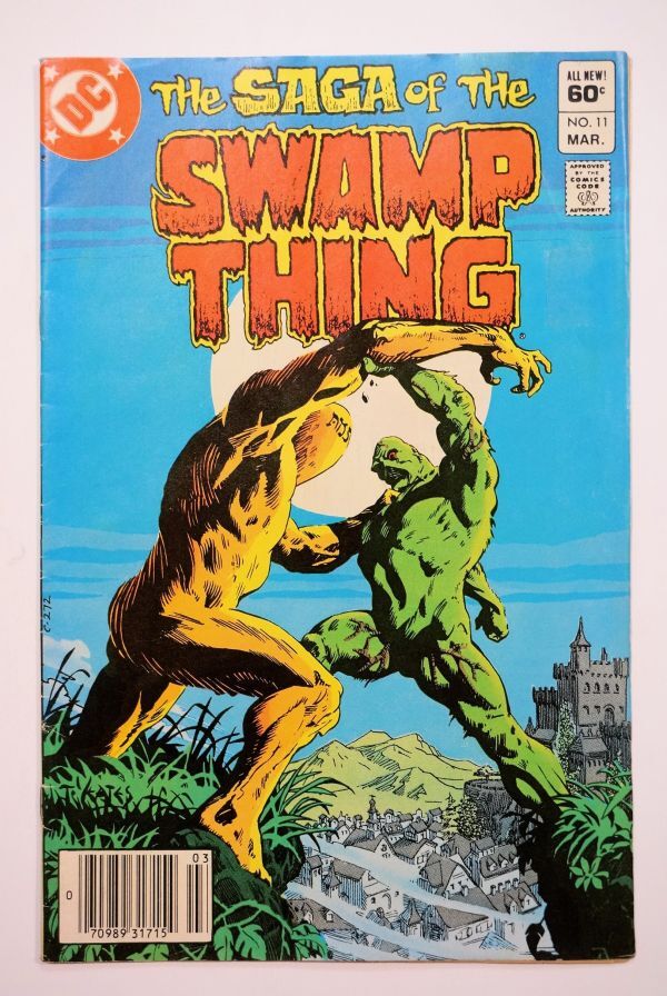 ★激レア Swamp Thing #11 1983年3月 当時物 DC Comics スワンプシング アメコミ ヴィンテージ コミック 英語版 洋書★_画像1