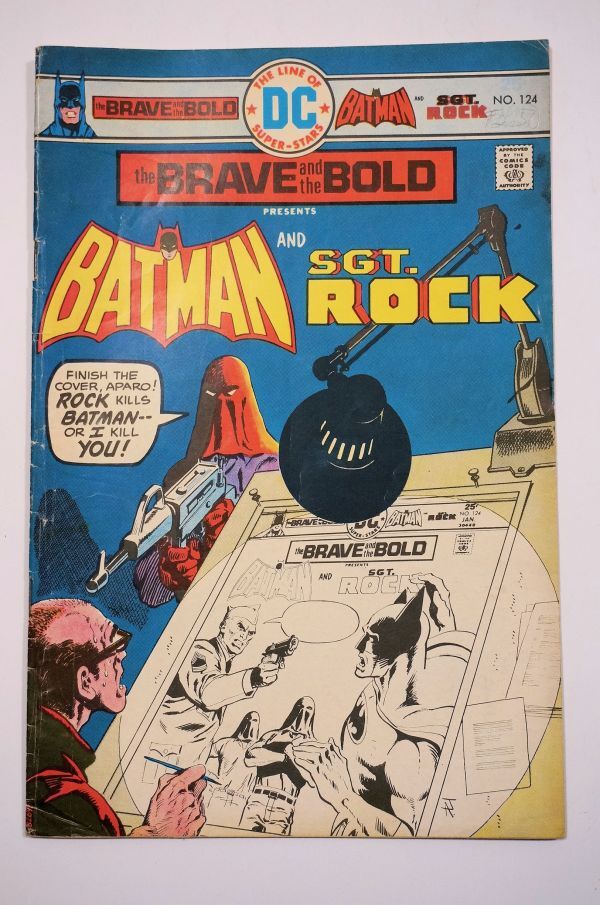 * очень редкий The Brave And The Bold #124 1976 год 1 месяц подлинная вещь Philippines выпуск версия Batman DC Comics Batman DC American Comics Vintage английская версия 