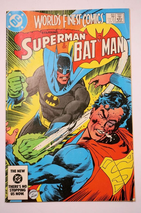 ★激レア World's Finest #302 1984年4月 当時物 DC Comics スーパーマン バットマン アメコミ ヴィンテージ コミック 英語版 洋書★_画像1