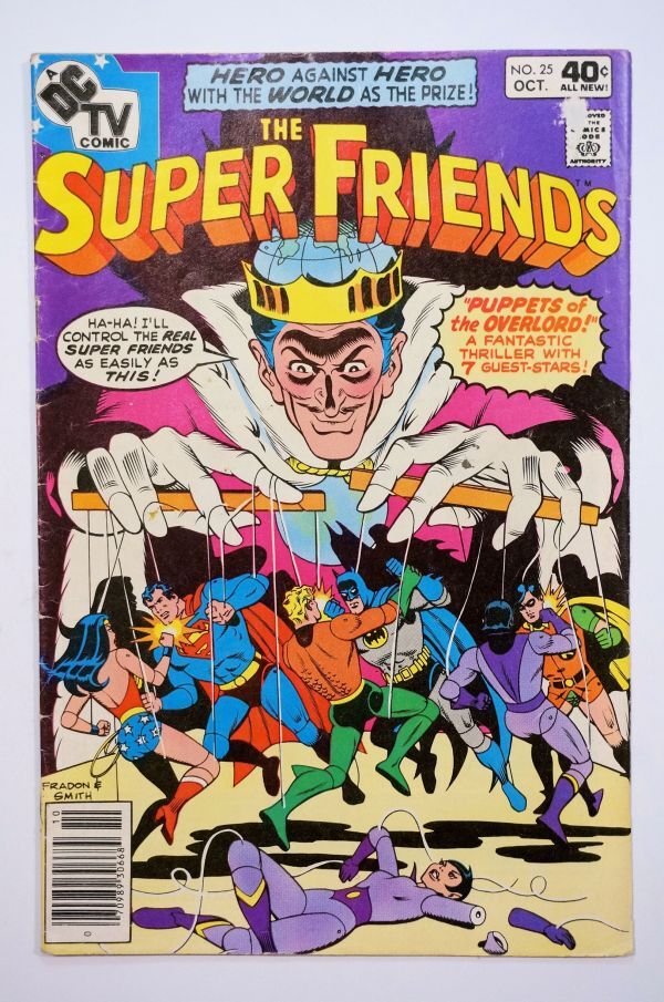 ★激レア The Super Friends #25 1979年10月 当時物 Superman DC Comics スーパーマン アメコミ ヴィンテージ コミック 英語版 洋書★_画像1