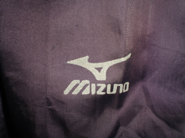MIZUNO BREATH THERMO Mizuno breath Thermo nylon jumper jacket purple lady's L 86JF-950