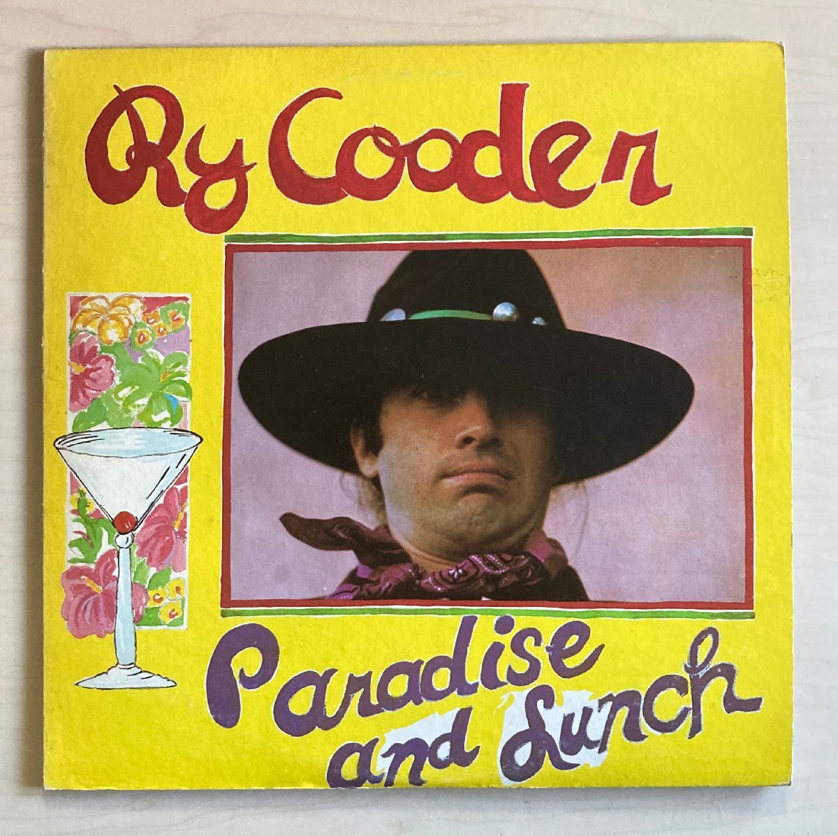 LPA23087 ライ・クーダー RY COODER / PARADISE AND LUNCH 輸入盤LP 盤良好 USA_画像1