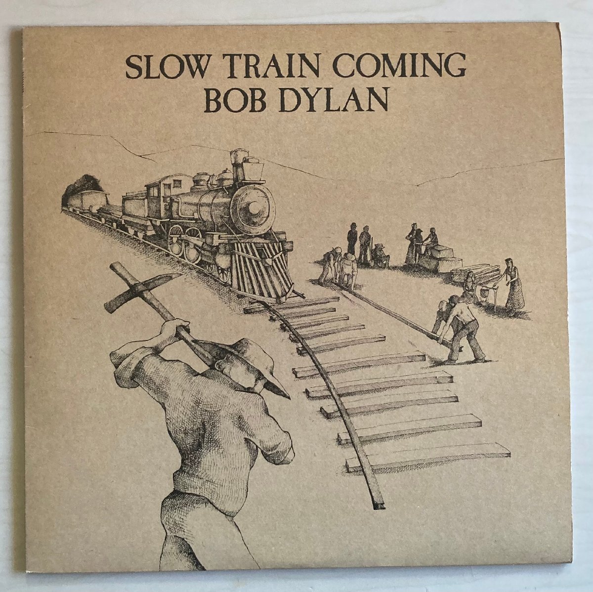 LPA23111 ボブ・ディラン BOB DYLAN / スロー・トレイン・カミング 国内盤LP 盤良好_画像1