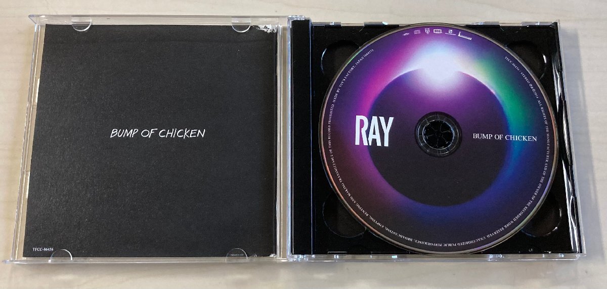 CDB4376 バンプ・オブ・チキン BUMP OF CHICKEN / RAY CD + DVD ゆうメール送料100円_画像3