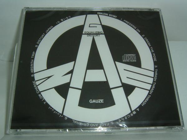 【CD】GAUZE ガーゼ / EQUALIZING DISTORT 【新品・送料無料】_画像2